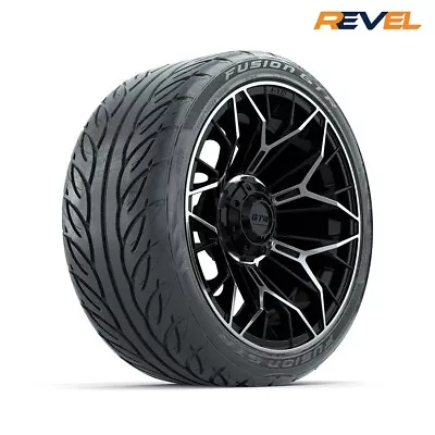 Set Of 4 GTW 15  Stellar Golf Cart Wheels W 215/40R15 Fusion GTR Tires • $1229.95