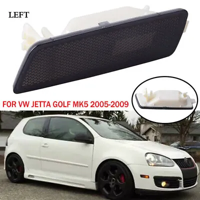 Left Smoke Bumper Side Marker Light For VW 2006-09 MK5 RABBIT GTI JETTA GLI BA • $9.99