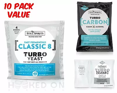 CLASSIC 8 Turbo Yeast Pack - 10 PACK • $170.84