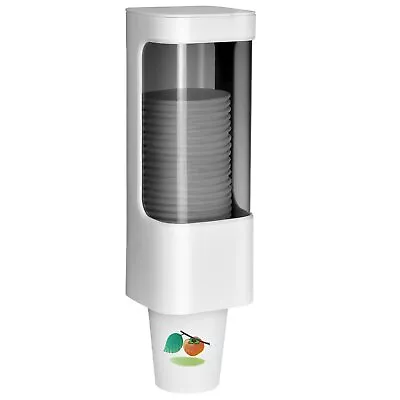 Cup Dispenser Wall Mounted Bathroom Cup Holder 3oz-5oz Disposable Paper Cup • $21.63