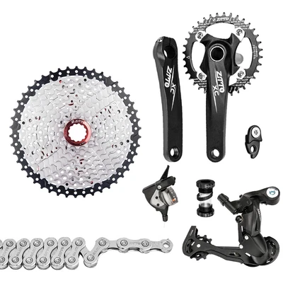  1x10 Speed MTB Derailleurs Shifter Groupset Bike Crankset 11-50T C8J0 • $214.82