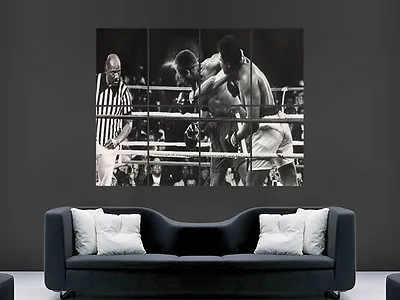 Muhammad Ali Boxing Poster Print Sport Legend Huge Large Wall Art Picture • £18.75