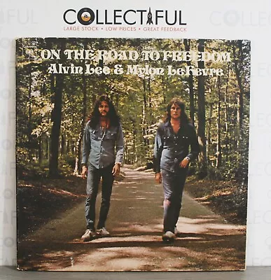 ALVIN LEE & MYLON LeFEVRE - ON THE ROAD TO FREEDOM - COLUMBIA 1973 - VINYL LP 🔥 • $7.99