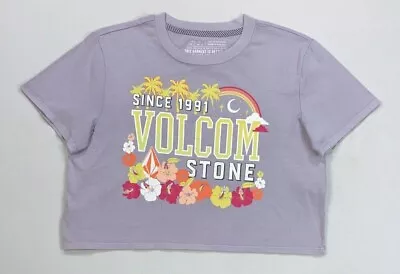 Women's Junior's Volcom Crop M T-Shirt • $15.99