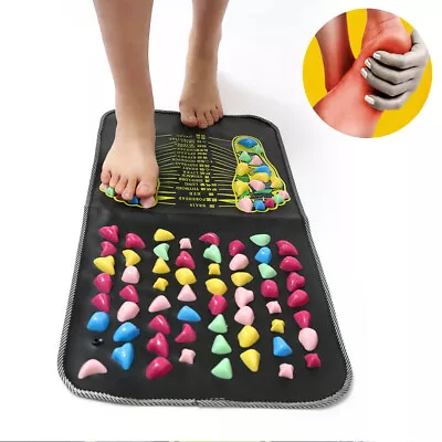 Foot Massage Pad Mat Stone Relaxation Pain Relief Walk Acupressure Therapy Mat  • $18.57