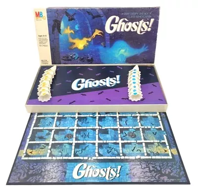 Vintage 1985 Milton Bradley Ghosts Strategy Board Game Glow In Dark Missing Inst • $31.95