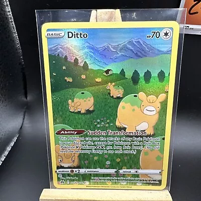 Pokémon TCG Ditto Crown Zenith-Galarian Gallery GG22/GG70 Holo Ultra Rare • £2.50