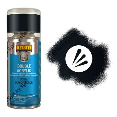 £6.39 • Buy Hycote FORD Shadow Black Spray Paint Auto Enviro Can XDFD734
