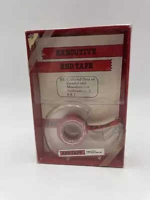 Vintage 1979 Gag Gift Novelty Executive Red Tape Funny Party Gift NEW In Box • $10