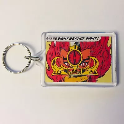 £2.99 • Buy LION-O SIGHT BEYOND SIGHT Thundercats Comic Art Key Ring Chain Keyring Fob