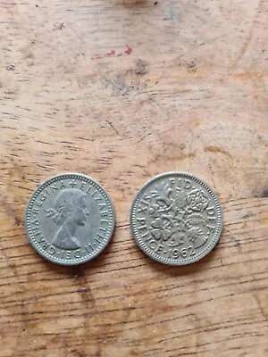 £1 • Buy Lucky Silver Sixpences 1962
