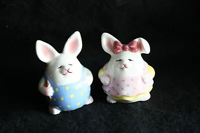 £8.95 • Buy Cute Pair Of Rabbits Novelty Salt & Pepper Cruet Set