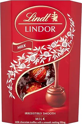 Lindt Lindor Milk Chocolate Truffles Box - 200g • £6.78