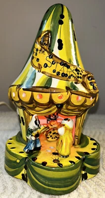 £44 • Buy Musical Night Light DEREK FOWLER STUDIO THE STARS Vintage Ceramic 21 Cm Tall