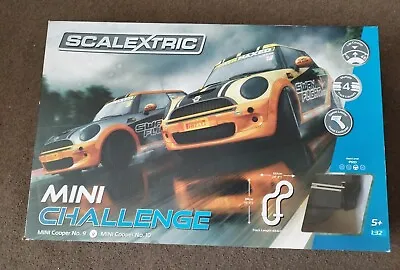 £40 • Buy Scalextric Mini Challenge Set - C1355 - Complete With Box