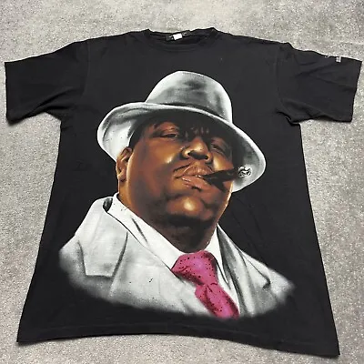 The Notorious B.I.G. Biggie Smalls Brooklyn Mint T-Shirt Mens Large Vintage 2005 • $79.95