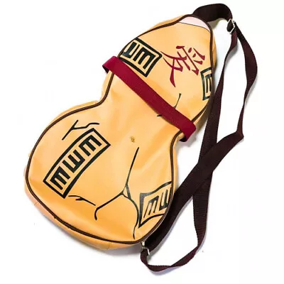 Naruto Gaara Gourd Backpack Cosplay Bag Leather Limited From JAPAN • $118.75