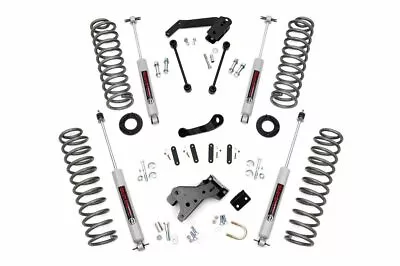 Rough Country 4in For Jeep Suspension Lift Kit 07-18 Wrangler JK 68230 • $499.95