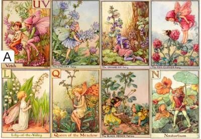 £2.99 • Buy Craft Card Toppers Scrap-Booking Tags Decoupage Embellishments Flower Fairies