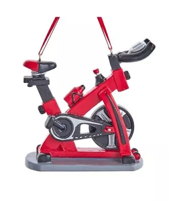 The Bridge Collection Excercise Bike Ornament - Red And Silver Stationary Bik... • $27.03