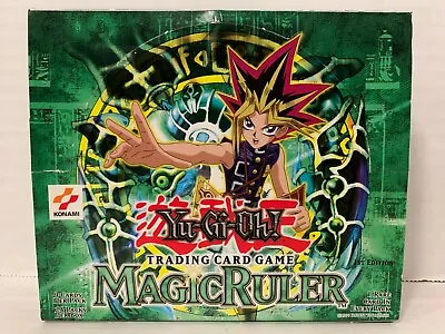 Yu-gi-oh! Magic Ruler First Edition Empty Booster Box English Rare 2002 No Cards • $149.98