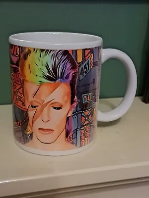 David Bowie Ziggy Stardust Pop Art Mug 11oz • £8.99
