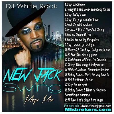DJ White Rock New Jack Swing Mega Mix Pt.1 • $10