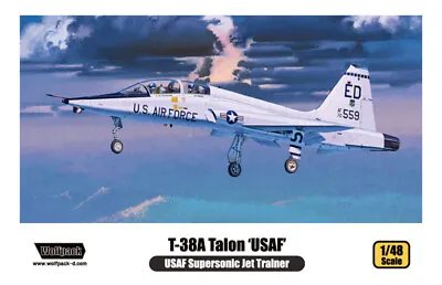 Wolfpack WP10001 1/48 T-38A Talon 'USAF' (w/Decals) • $29.03