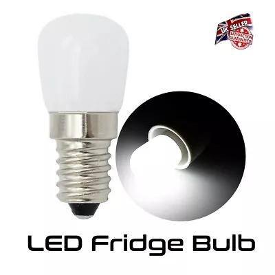 Fridge Bulb LED Pygmy Small Screw E14 Daylight White Also Fits Salt Lamps *UK* • £3.95