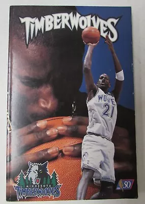 1996-97 Minnesota Timberwolves (NBA)- Original Media Guide • $7.99
