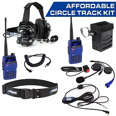 Affordable Circle Track Driver/Crew Radio Communications Racing Kit Electronics • $400