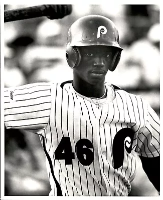 LD276 1989 Orig Bill Setliff Photo JEFF JACKSON MARTINSVILLE PHILLIES BASEBALL • $20