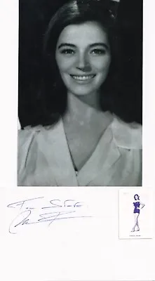 Super RARE Marisa Pavan Signed Autographed 3x5 Index Card Photo Actress RIP • $9.99