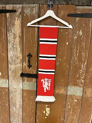 Manchester United Football Club Carabao Cup Final Scarf Red & White Brand New • $37.88
