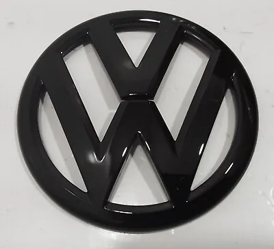 $15 • Buy For Volkswagen Glossy Black Grille/Tailgate Emblem 4.5 X4.5 