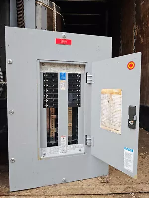 Westinghouse PRL2 Panel With Breakers 100 Amp 480/277 Volt 3 Phase 4 Wire • $700