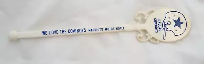 Vintage Dallas Cowboys Marriot Motor Hotel Swizzle Stir Stick • $28