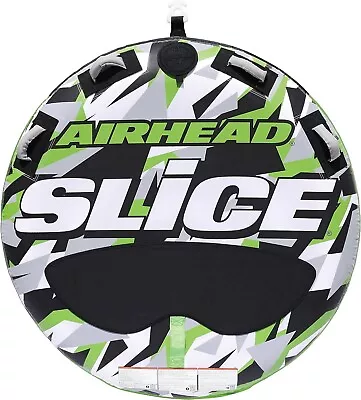 Airhead Slice 1-2 Rider Towable Tube For Boating Green • $101.64