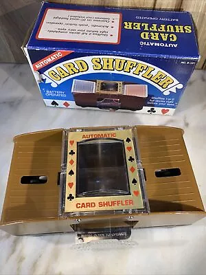 Vintage Automatic Shuffle Card Dealing Dealer  • $49