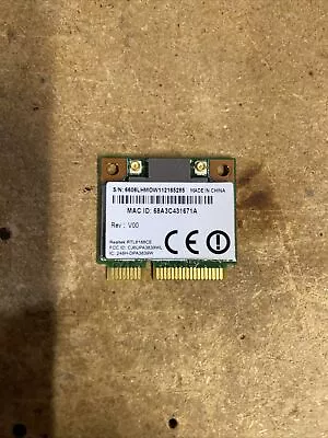 RealTek RTL8188CE 802.11b/g/n  Wireless N PCI Express Half Height Mini WIFI WLAN • $5