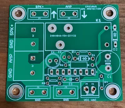 Upc1237 Speaker Protection Board Mono Bare PCB X2 • $8