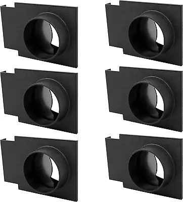 6 Pack Of Fulton 4 Inch Blast Gates With Double Sided Port – For Use With Dust C • $46.50