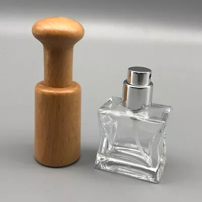 Manual Wooden Perfume Bottle Vial Crimper Machine Bamboo Snap Tool Portable • $11.08