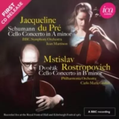 Jacqueline Du Pre: Schumann: Cello Concerto In A Minor/Dvorak: Cello Concer =CD= • £18.89