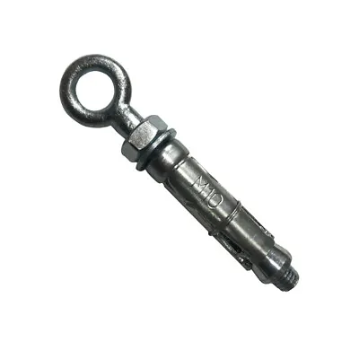 Eye Bolt Shield Anchor Wall Fixing Heavy Duty Brick Masonry Zinc M6 M8 M10 M12 • £4.45