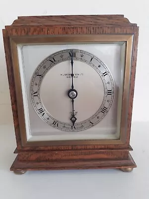 Vintage Elliott Mantel Clock Good Working Order French Escapement Quality • $59.68