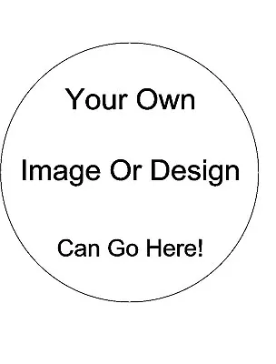 £6.97 • Buy Your Own Personalised 7.5  Round Edible ICING Cake Topper Photo Decoration
