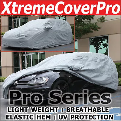 2023 2024 Volkswagen Golf GTI R BREATHABLE CAR COVER W/MIRROR POCKET GREY • $49.99