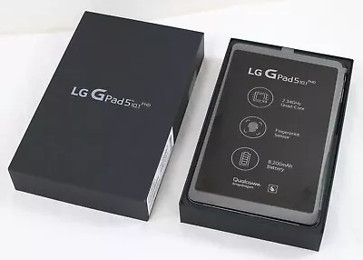 LG G Pad 5 LM-T600 10.1'' FHD 32GB Wi-Fi + T-Mobile 4G LTE Silver - MINT!!! • $109.16