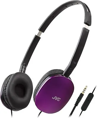 JVC HA-S160M-V-U - Helmet Light Series Flats With Microphone Purple • $34.40